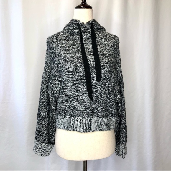Anthropologie Ruby Moon cropped hooded sweater XS - Picture 3 of 10